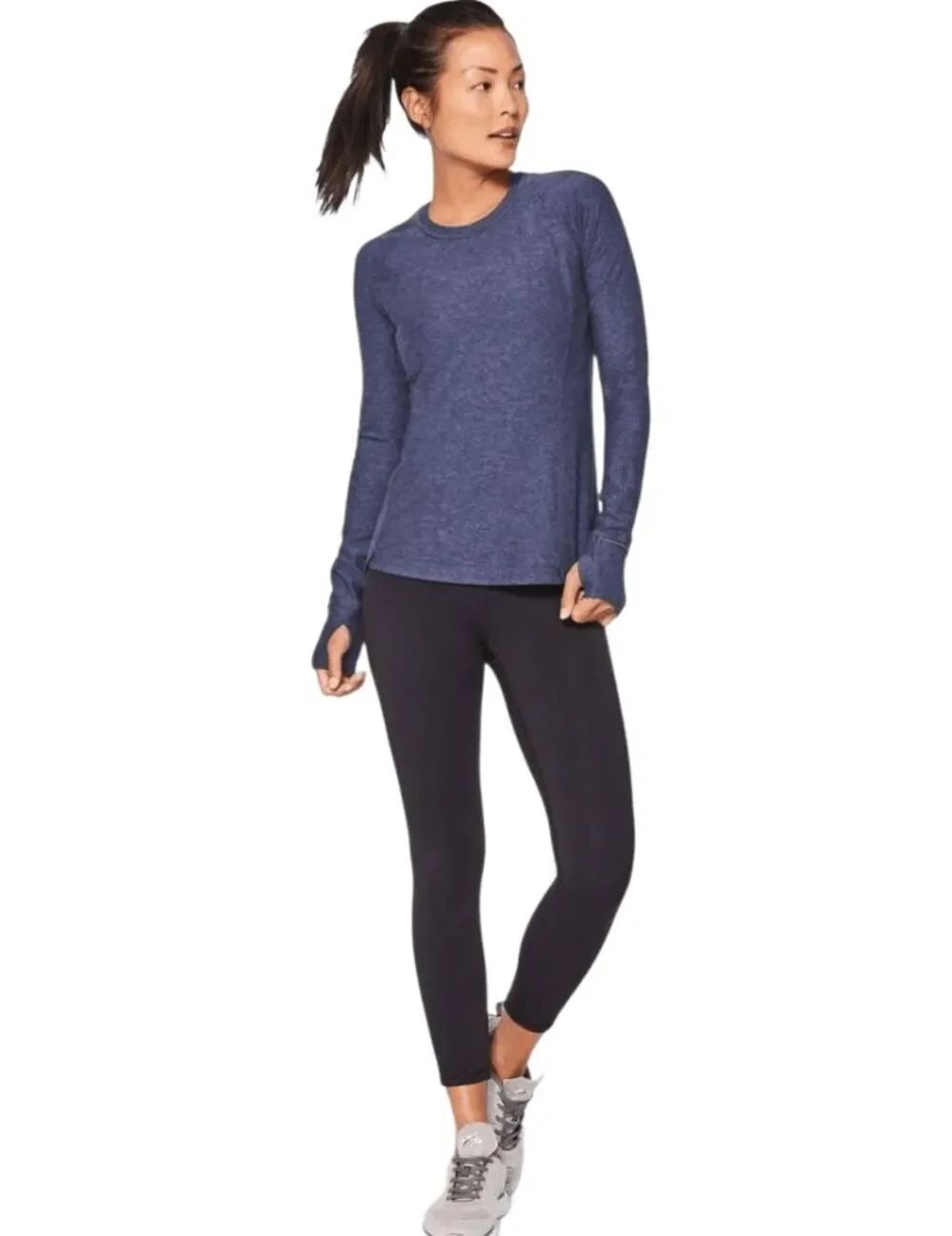 LULULEMON ATHLETICA Runderful Long Sleeve Top Size 2